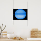 Saturn Light Show Canvas Print Poster (Küche)