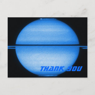 Saturn Light Show Vielen Dank Postcard Postkarte