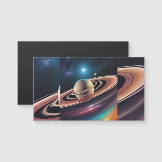 Saturn Magnetkarte (Vorne/Hinten)