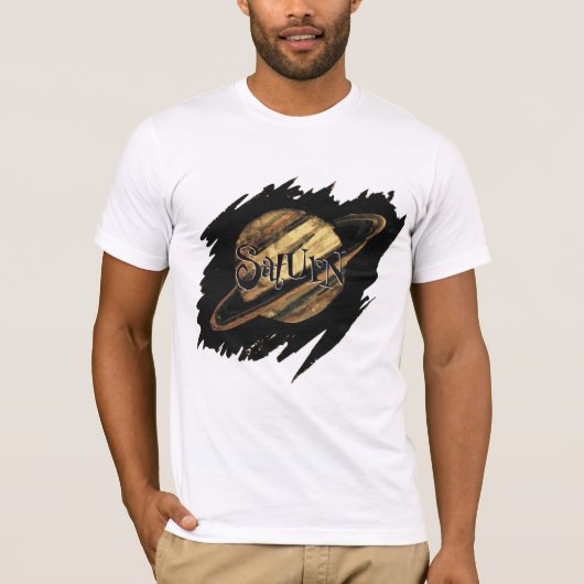 Saturn Mens T - Shirt (Vorderseite)