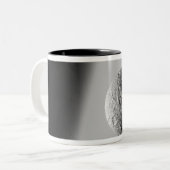Saturn Mimas Zweifarbige Tasse (Vorderseite Links)