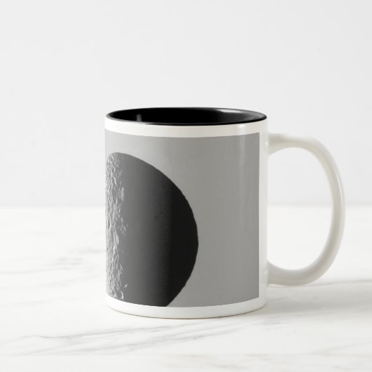 Saturn Mimas Zweifarbige Tasse (Rechts)