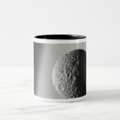 Saturn Mimas Zweifarbige Tasse (Mittel)