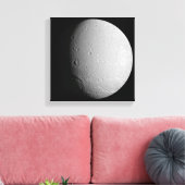 Saturn Mond Dione 2 Leinwanddruck (Insitu (Wohnzimmer))