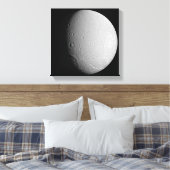 Saturn Mond Dione 2 Leinwanddruck (Insitu (Schlafzimmer))