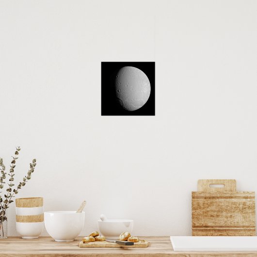 Saturn Mond Dione 2 Poster (Küche)
