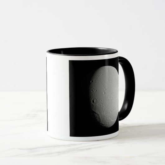 Saturn Mond Dione 2 Tasse (VorderseiteRechts)