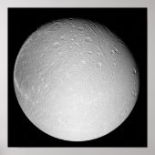 Saturn Mond Dione Poster (Vorne)