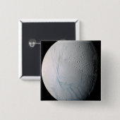 Saturn-Mond-Enceladus 2 Button (Vorne & Hinten)