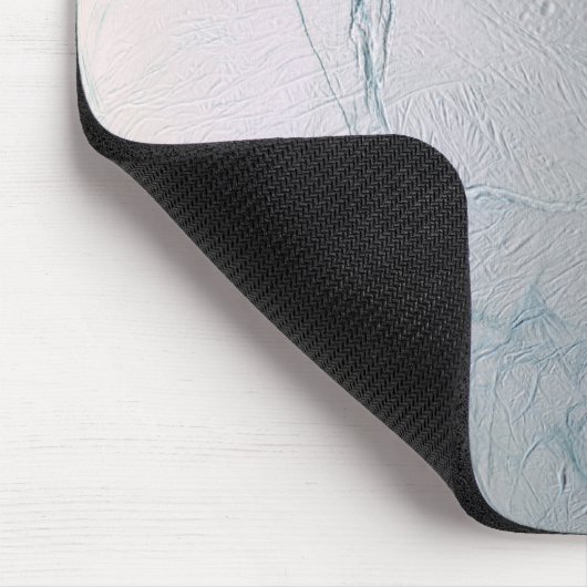 Saturn-Mond-Enceladus 2 Mousepad (Ecke)