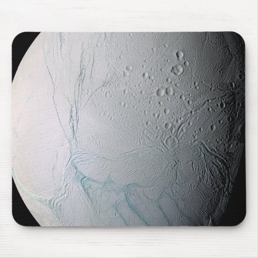 Saturn-Mond-Enceladus 2 Mousepad (Vorne)