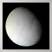 Saturn-Mond-Enceladus 2 Poster (Vorne)