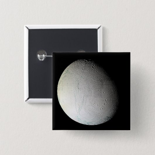 Saturn-Mond-Enceladus 3 Button (Vorne & Hinten)