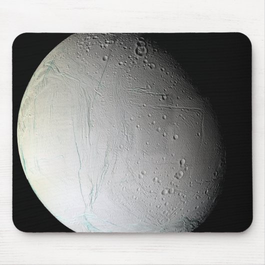 Saturn-Mond-Enceladus 3 Mousepad (Vorne)