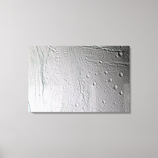 Saturn-Mond-Enceladus 4 Leinwanddruck (Vorderseite)