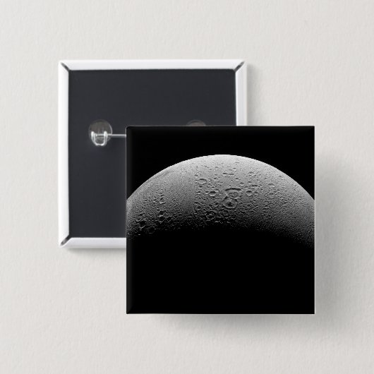 Saturn-Mond-Enceladus 5 Button (Vorne & Hinten)