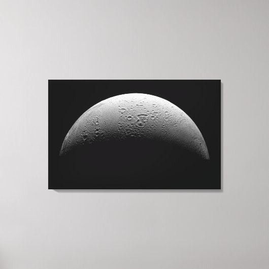 Saturn-Mond-Enceladus 5 Leinwanddruck (Vorderseite)