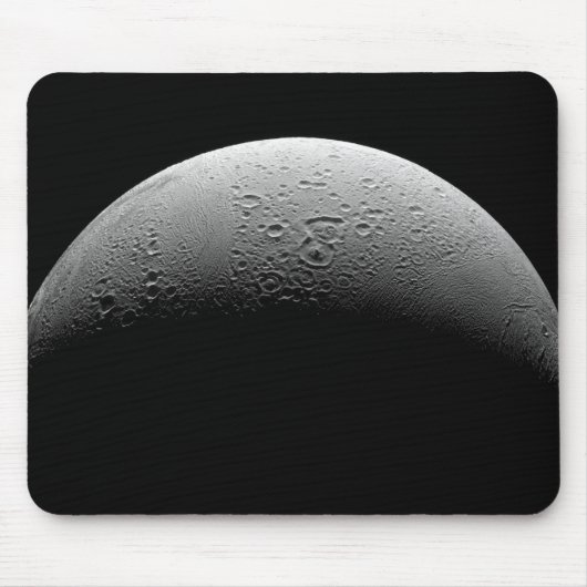 Saturn-Mond-Enceladus 5 Mousepad (Vorne)