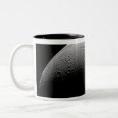 Saturn-Mond-Enceladus 5 Zweifarbige Tasse (Links)