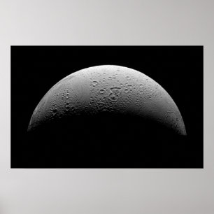 Saturn Mond Enceladus Poster