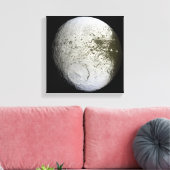 Saturn-Mond-Iapetus 2 Leinwanddruck (Insitu (Wohnzimmer))