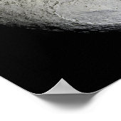 Saturn-Mond-Iapetus 2 Poster (Ecke)