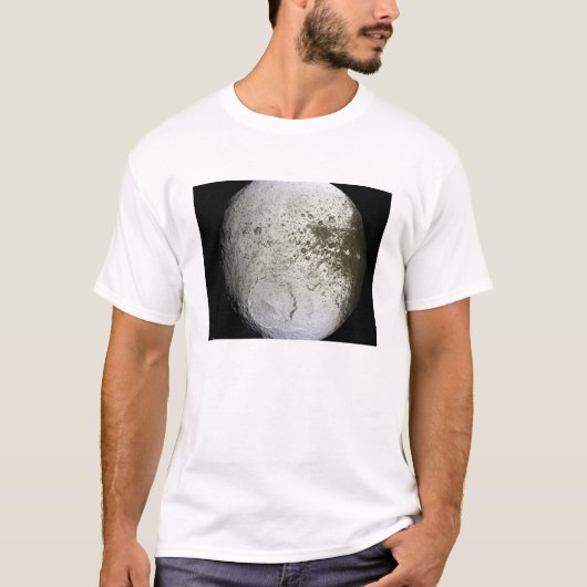 Saturn-Mond-Iapetus 2 T-Shirt (Vorderseite)