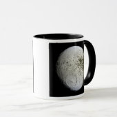Saturn-Mond-Iapetus 2 Tasse (VorderseiteRechts)