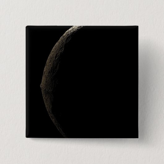 Saturn Mond Iapetus Button (Vorderseite)