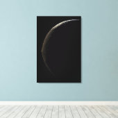 Saturn Mond Iapetus Leinwanddruck (Insitu (Holzboden))