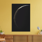 Saturn Mond Iapetus Leinwanddruck (Insitu (Wohnzimmer))