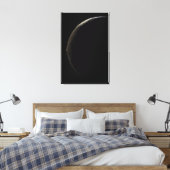 Saturn Mond Iapetus Leinwanddruck (Insitu (Schlafzimmer))