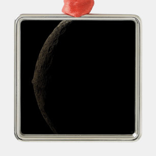 Saturn Mond Iapetus Ornament Aus Metall