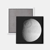 Saturn-Mond-Tethys 2 Magnet (Vorderseite/Rückseite)