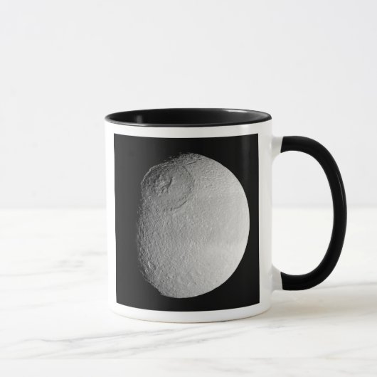 Saturn-Mond-Tethys 2 Tasse (Rechts)