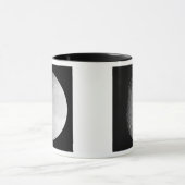 Saturn-Mond-Tethys 2 Tasse (Zentrum)