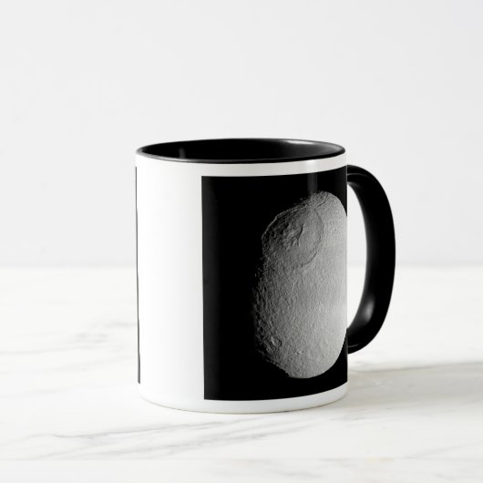 Saturn-Mond-Tethys 2 Tasse (VorderseiteRechts)