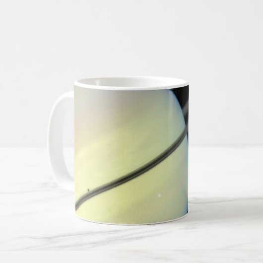 Saturn-Monde Kaffeetasse (Vorderseite Links)