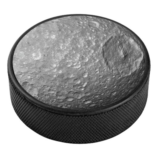 Saturn Moon Mimas Eishockey Puck (3/4)