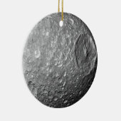 Saturn Moon Mimas Keramikornament (Rechts)