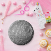 Saturn Moon Mimas Pappteller (Party)