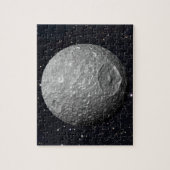 Saturn Moon Mimas Starry Sky Puzzle (Vertikal)