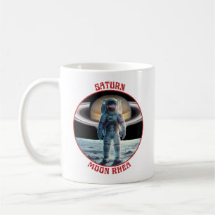 Saturn Moon Rhea Kaffeetasse