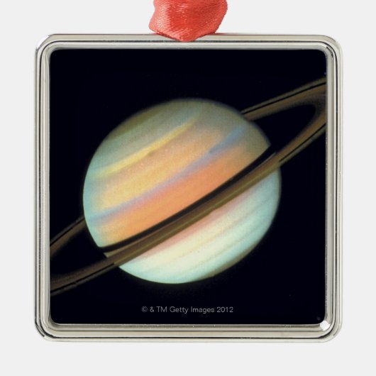 Saturn Ornament Aus Metall (Vorne)