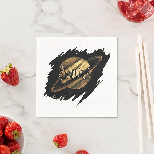 Saturn Paper Napkins Serviette