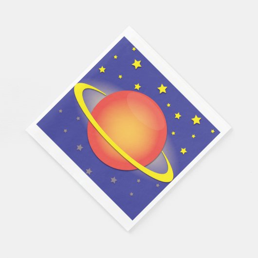 Saturn Paper Napkins Serviette (Ecke)