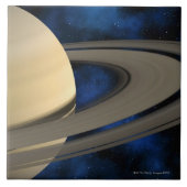 Saturn-Planet 2 Fliese (Vorderseite)