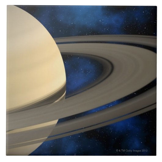 Saturn-Planet 2 Fliese (Vorderseite)