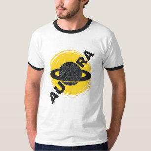 Saturn Planet Ästhetik - Aura Kosmische Stämme T-Shirt