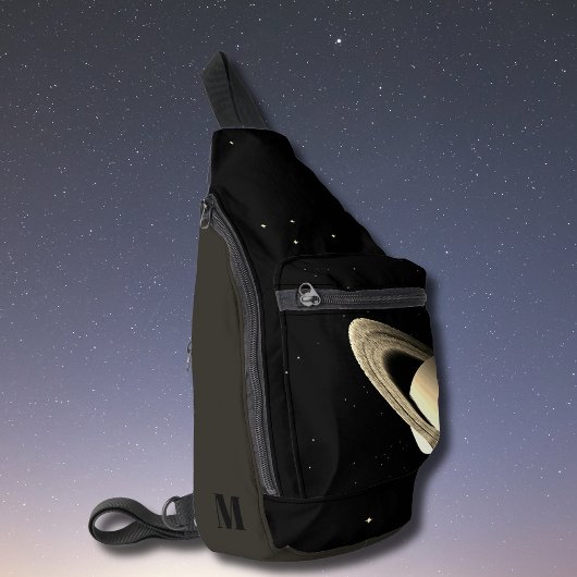Saturn-Planet-Astronomie-Nerd Crossbody Bag